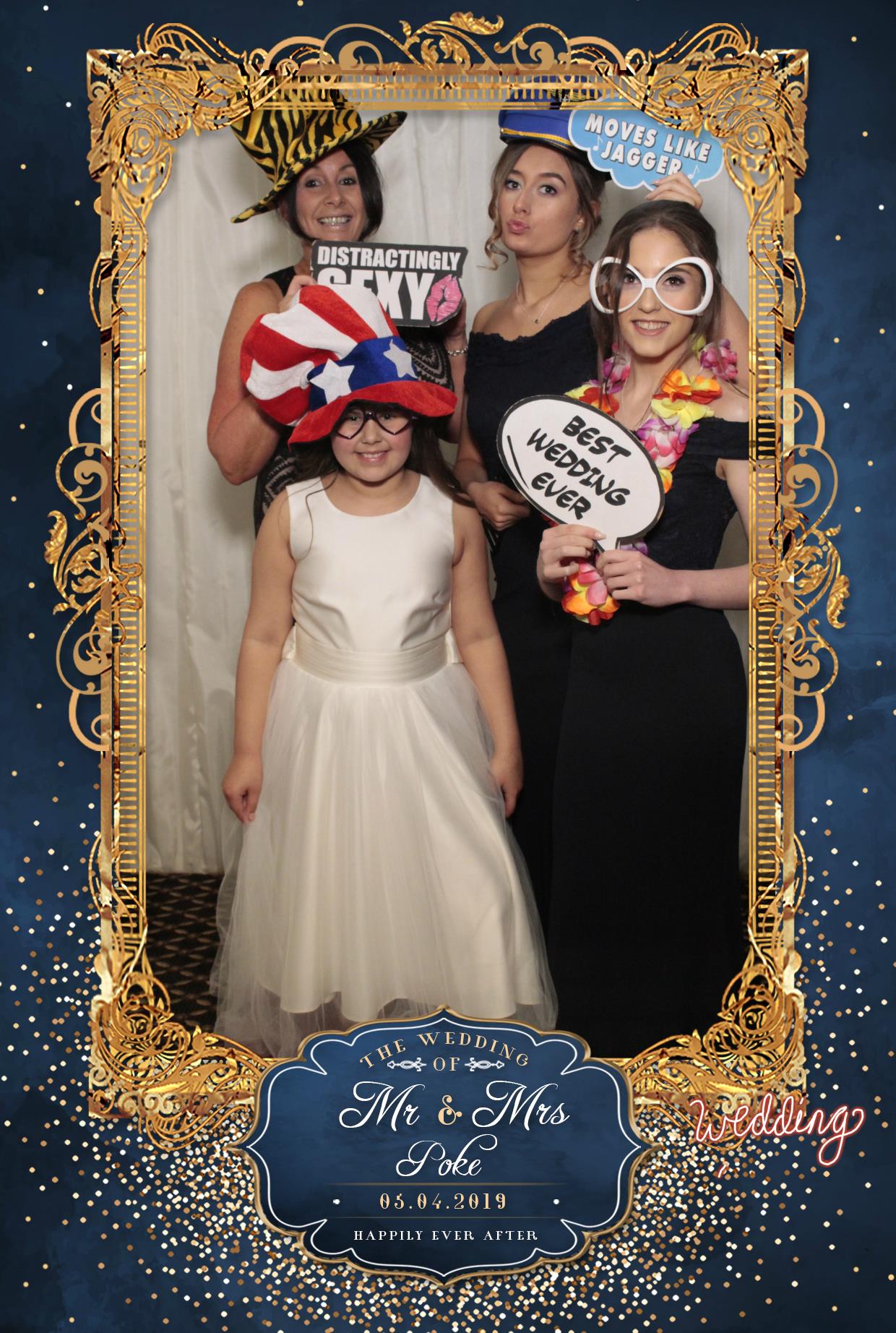 Mr & Mrs Poke | View more photos from the event at gallery.myphotoboothexperience.co.uk/u/MyPhotoBoothExperienceLtd/Mr-Mrs-Poke